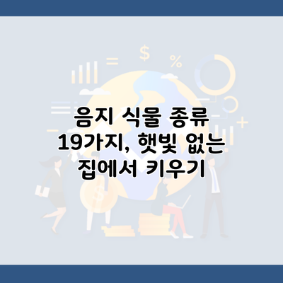 음지 식물 종류 19가지, 햇빛 없는 집에서 키우기