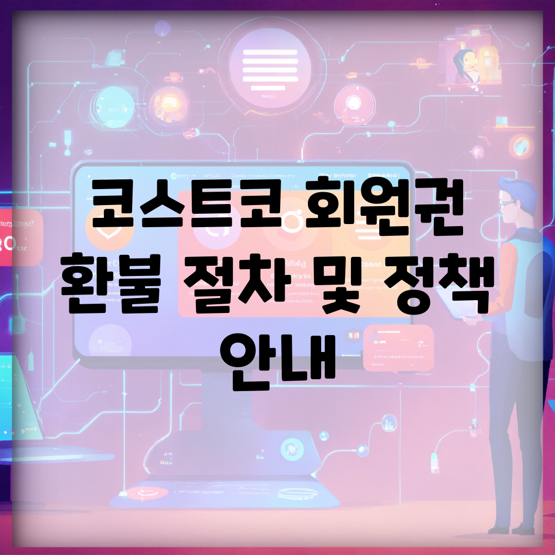 코스트코 회원권 환불 절차 및 정책 안내