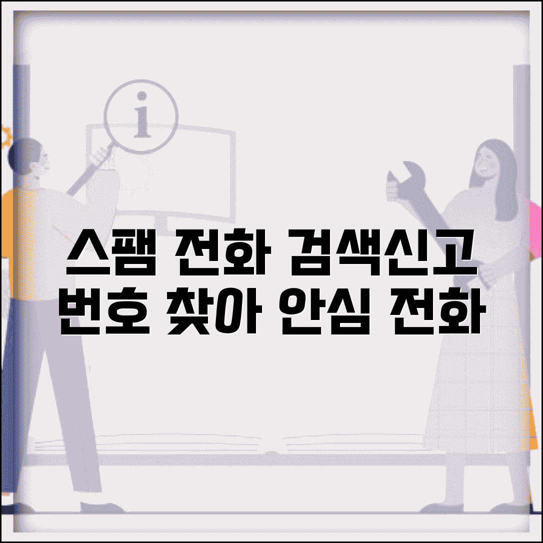 스팸 전화번호 검색 사이트 | 스팸전화 신고 검색 서비스
