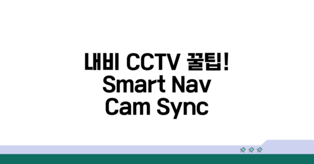 내비게이션과 CCTV 연동 팁