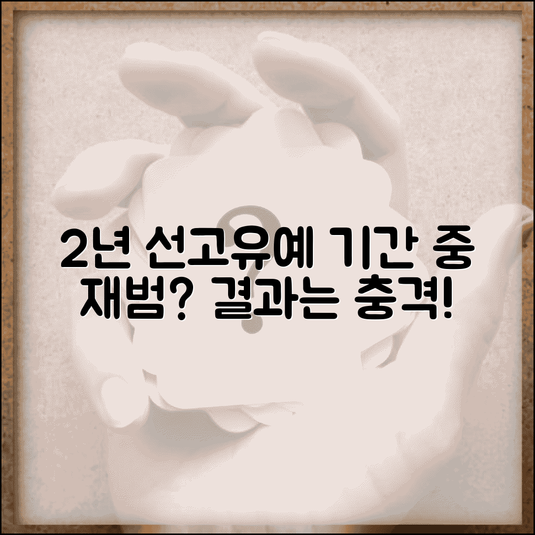 선고유예 2년 기간 | 선고유예 기간 2년과 유예기간 중 재범시 효과