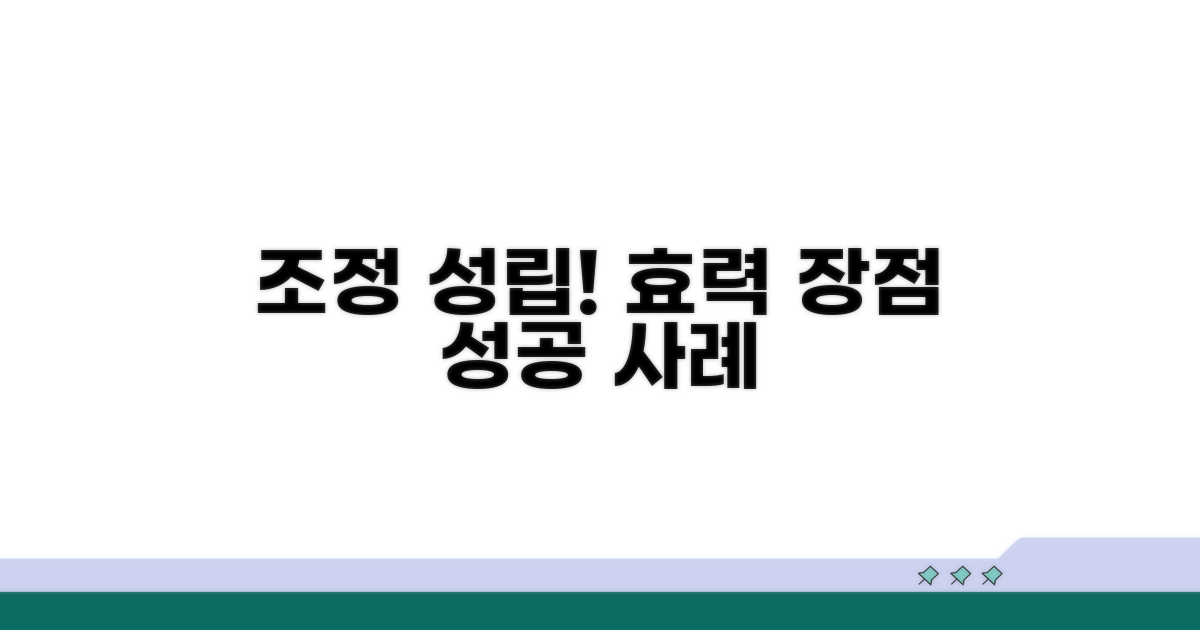 조정 성립, 법적 효력과 장점