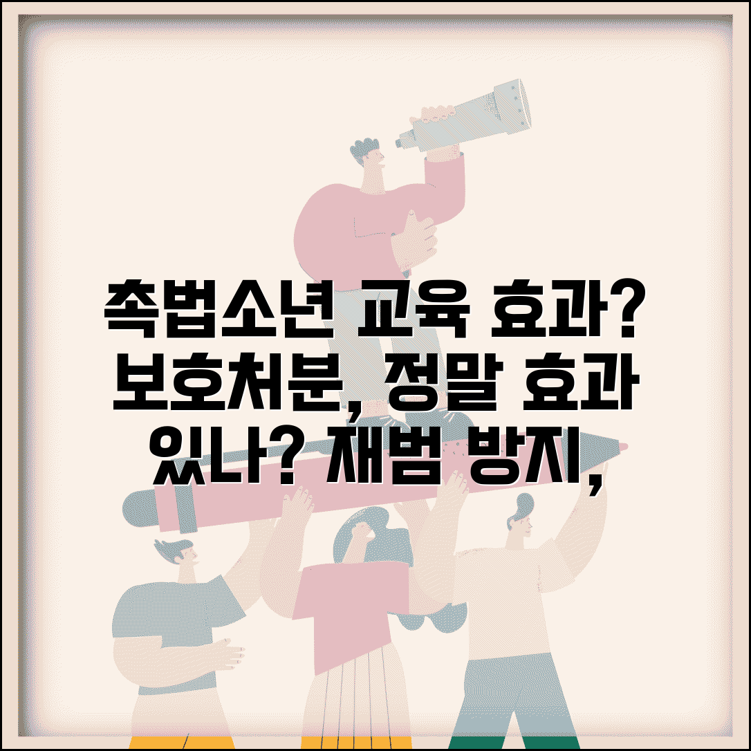 촉법소년 교육적 효과 검증 필요성 | 보호처분이 실제로 재범 방지에 도움되는지