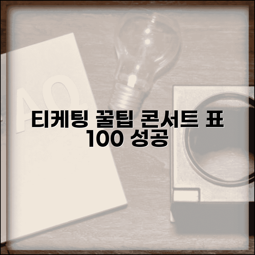 티케팅 성공하는 방법 | 콘서트 표 확실하게 잡는 꿀팁
