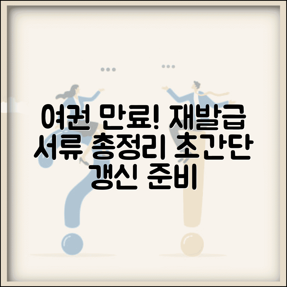 여권 만료 후 재발급 서류 | 여권 갱신 시 필요서류 준비