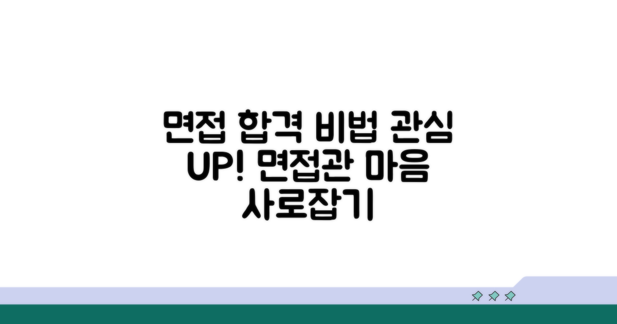 면접관 마음 사로잡는 법