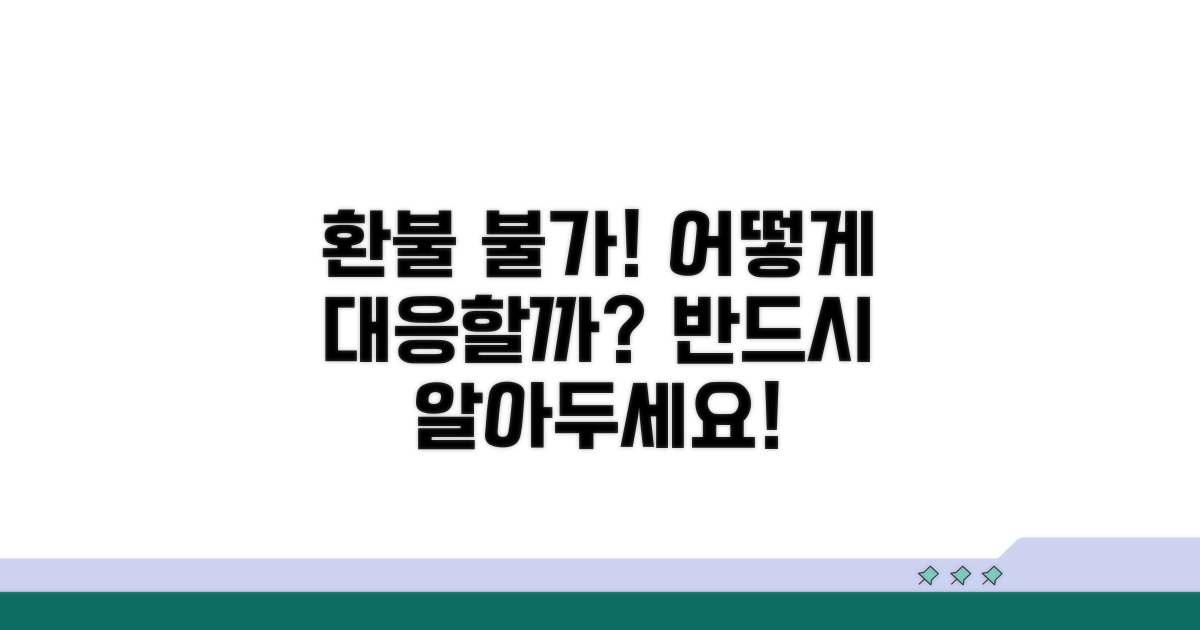 환불 불가 통보, 대응 방법은?