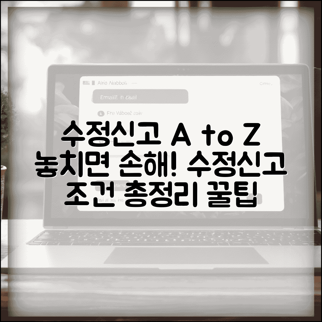 수정신고 사유 및 조건 | 수정신고 가능한 경우 총정리