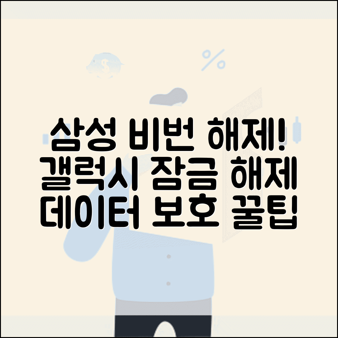 삼성휴대폰 비밀번호 해제 삼성 계정 | Galaxy 스마트폰 원격 잠금 해제하고 데이터 보호