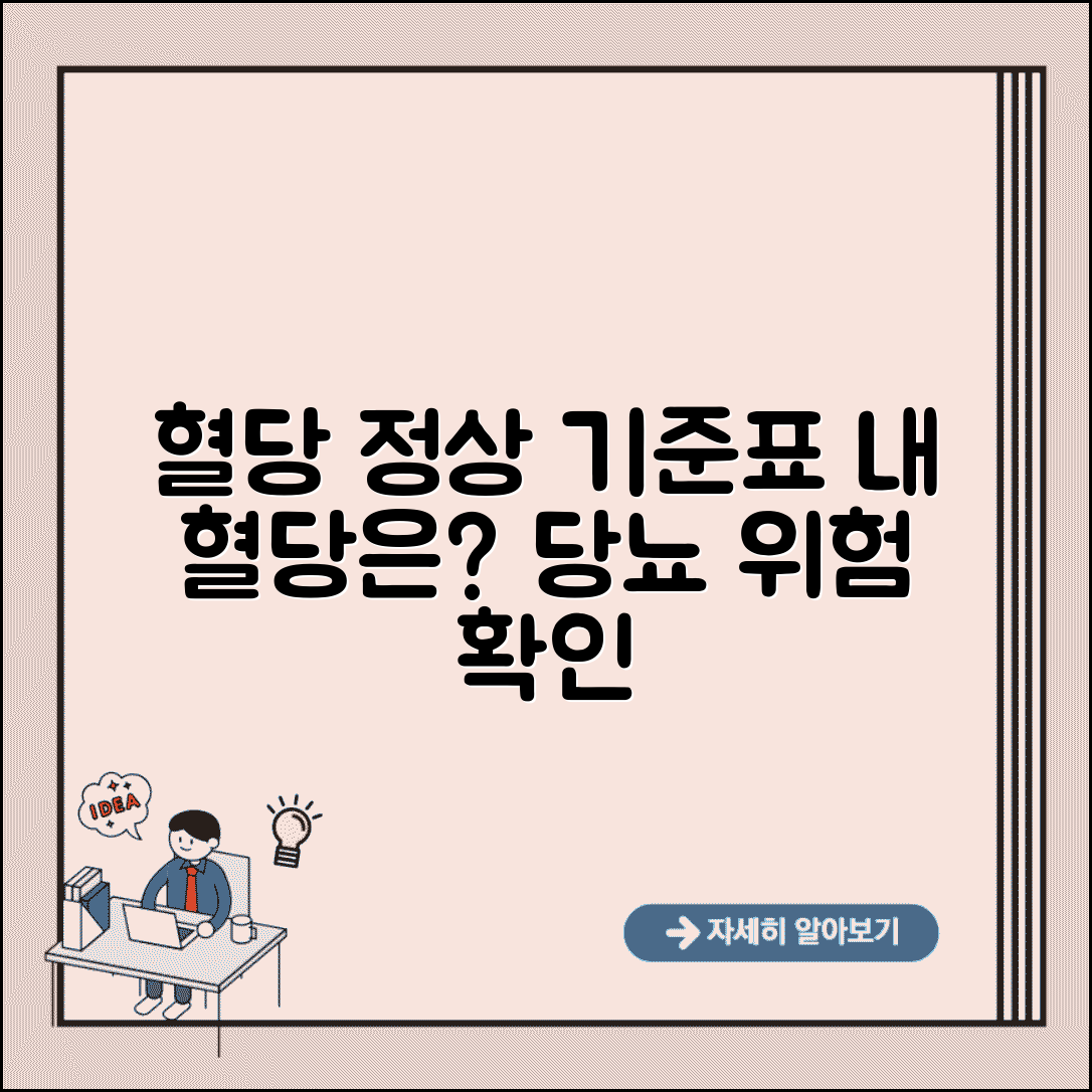 당뇨 수치 기준표 혈당 관리 | 공복혈당 식후혈당 당화혈색소 정상 및 위험 수치