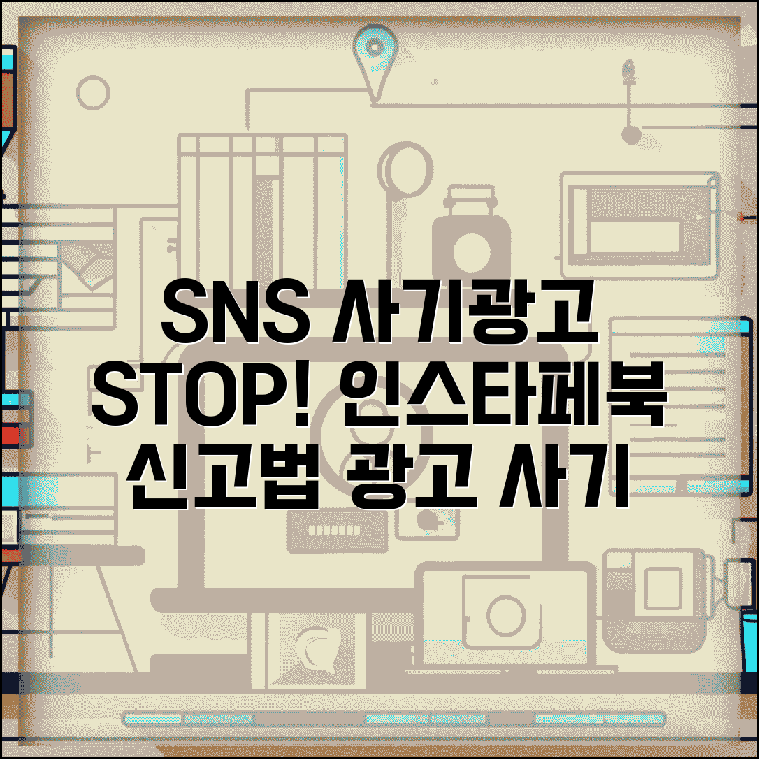 SNS 사기 광고 신고 | 인스타그램 페이스북 사기광고 신고 방법