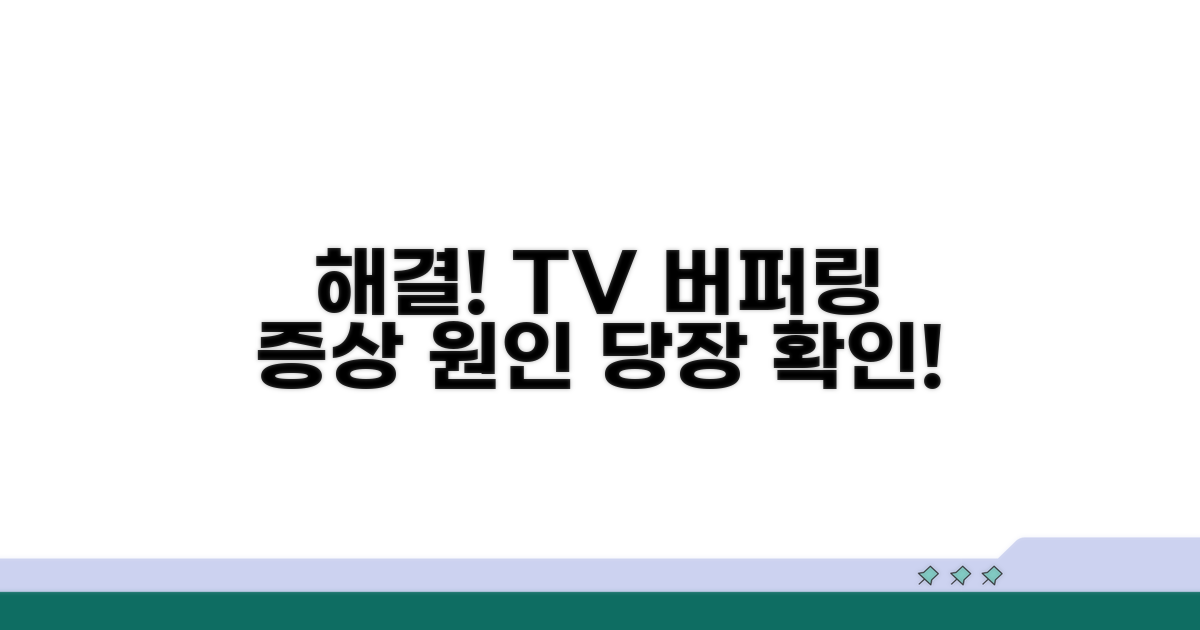 유튜브 TV 버퍼링 이유와 증상