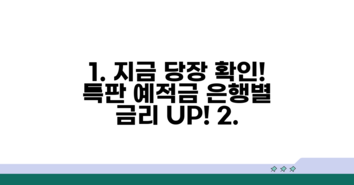 금리 높은 예적금 은행 순위