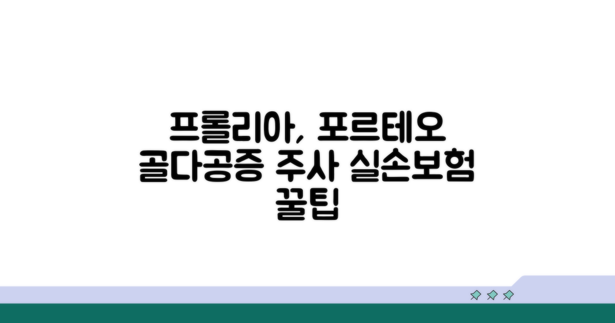 프롤리아, 포르테오 골다공증 주사 실손