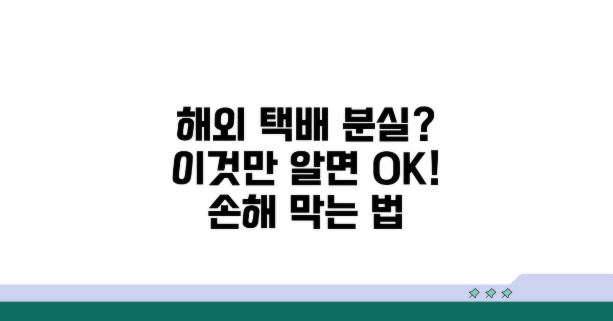 해외 택배 분실 시 대처 요령