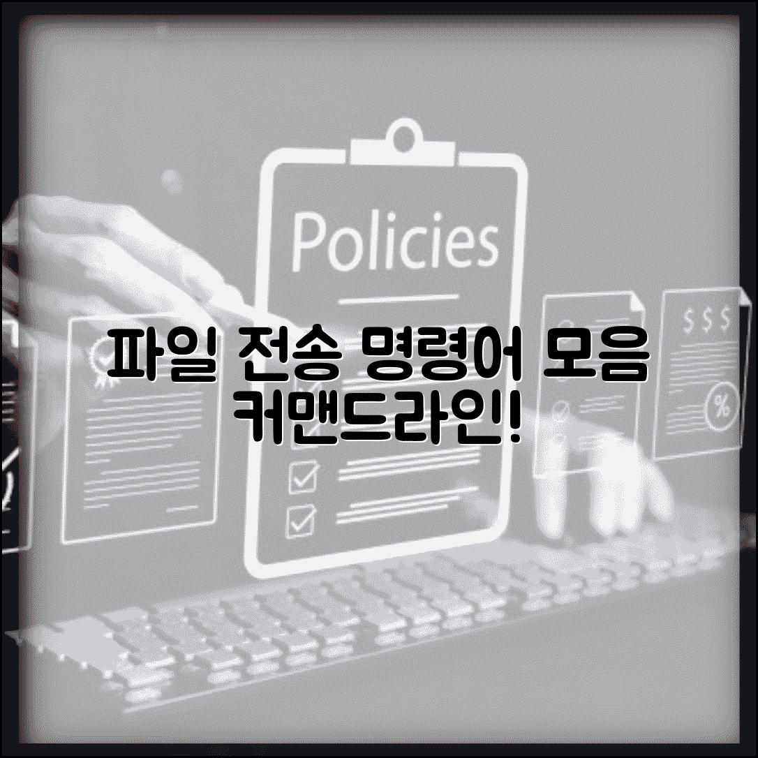 파일 전송 명령어 모음 | 커맨드라인 파일전송 명령어