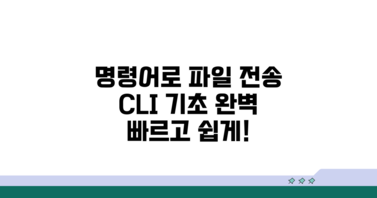 커맨드라인 파일 전송 기본기