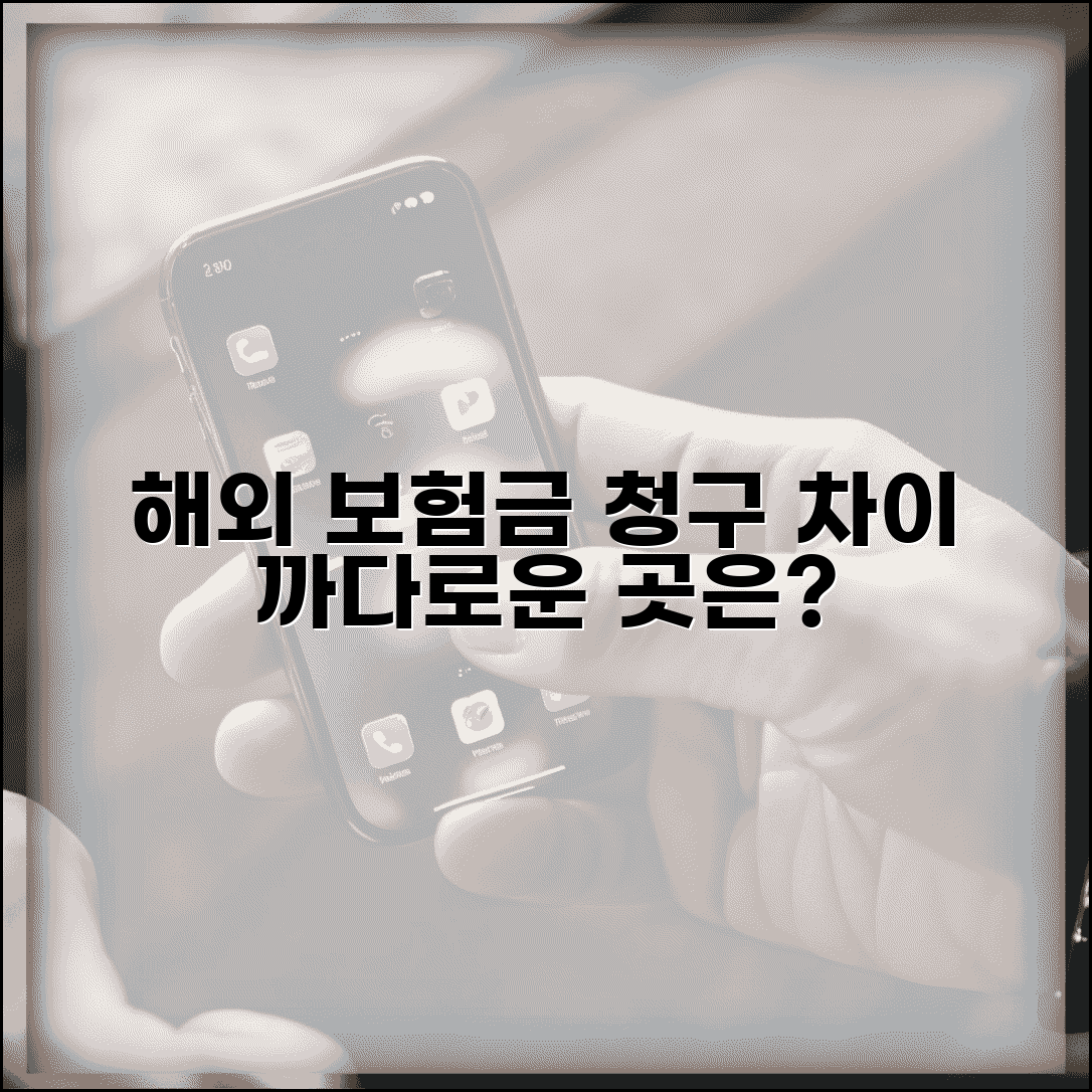 보험사별 해외 치료 청구 처리 차이 | 해외 의료비 청구 까다로운 보험사