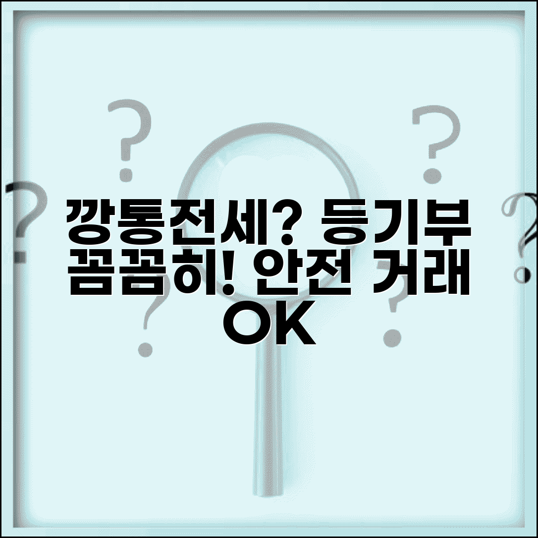 깡통 전세 확인 방법 등기부 보는 법 | 선순위 대출 확인 안전 거래