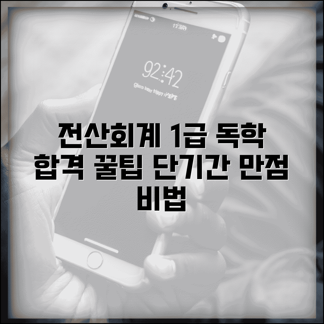 전산회계 1급 독학 공부법 합격 후기 | 준비 기간, 효율적인 공부 방법 및 합격 팁