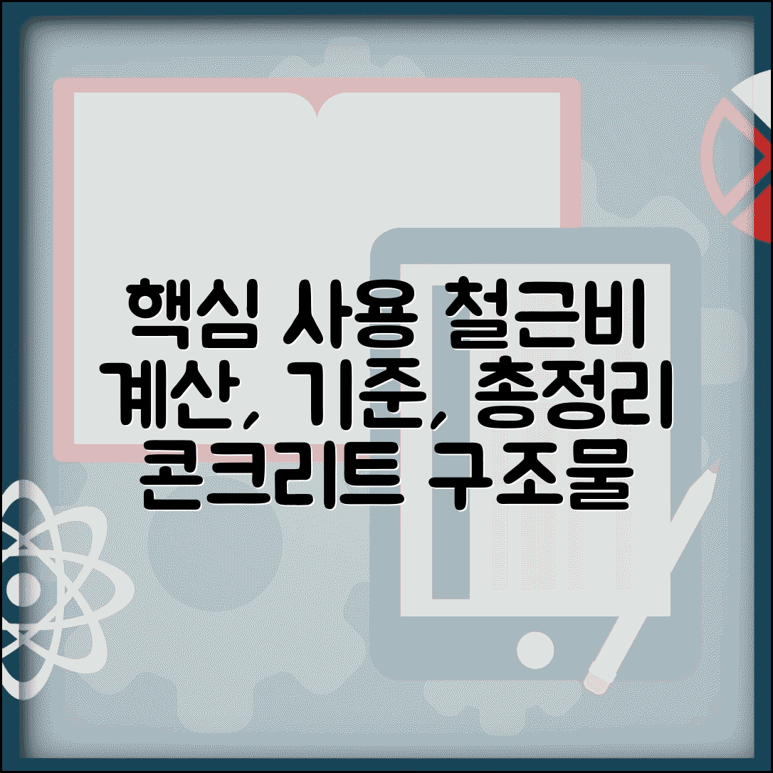 사용철근비 계산식 | 콘크리트 구조물 철근비 산정 기준 및 방법 총정리