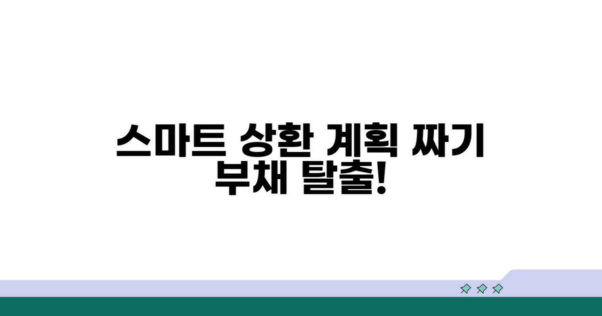 스마트한 상환 계획 세우기