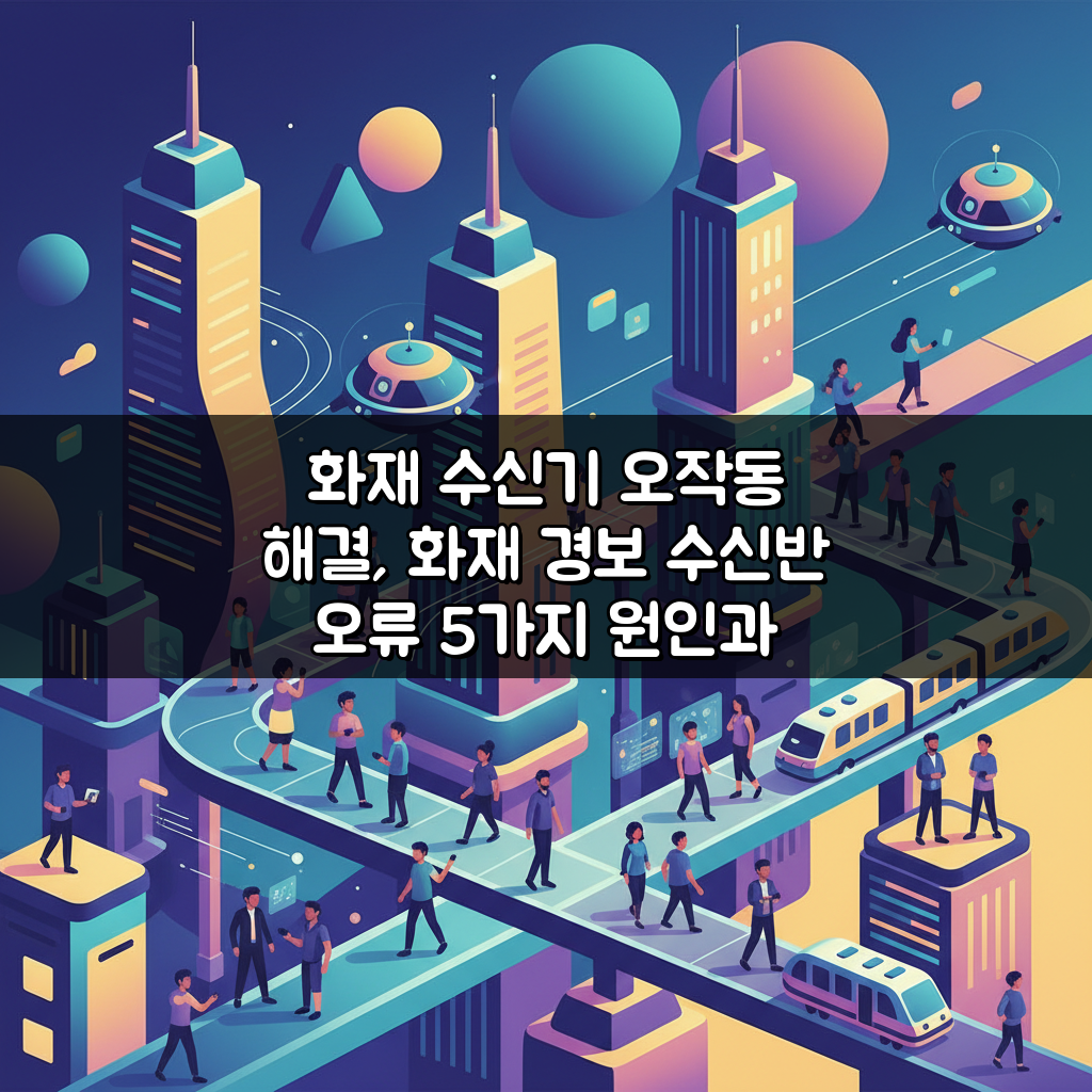 화재 수신기 오작동 해결, 화재 경보 수신반 오류 5가지 원인과 해결책