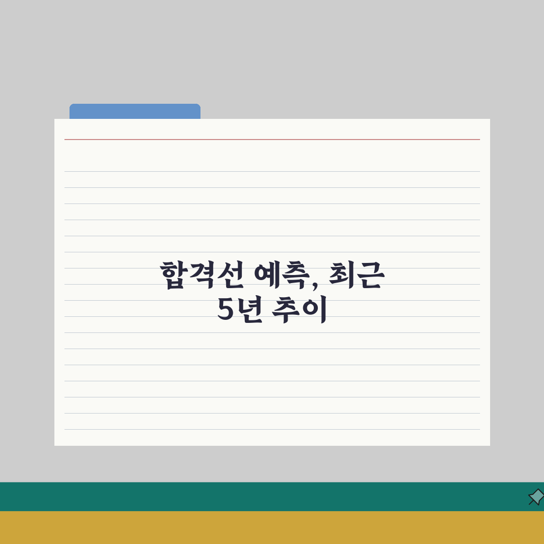 한능검 합격률 5년 통계와 합격선 예측 정보, 당신의 전략은?