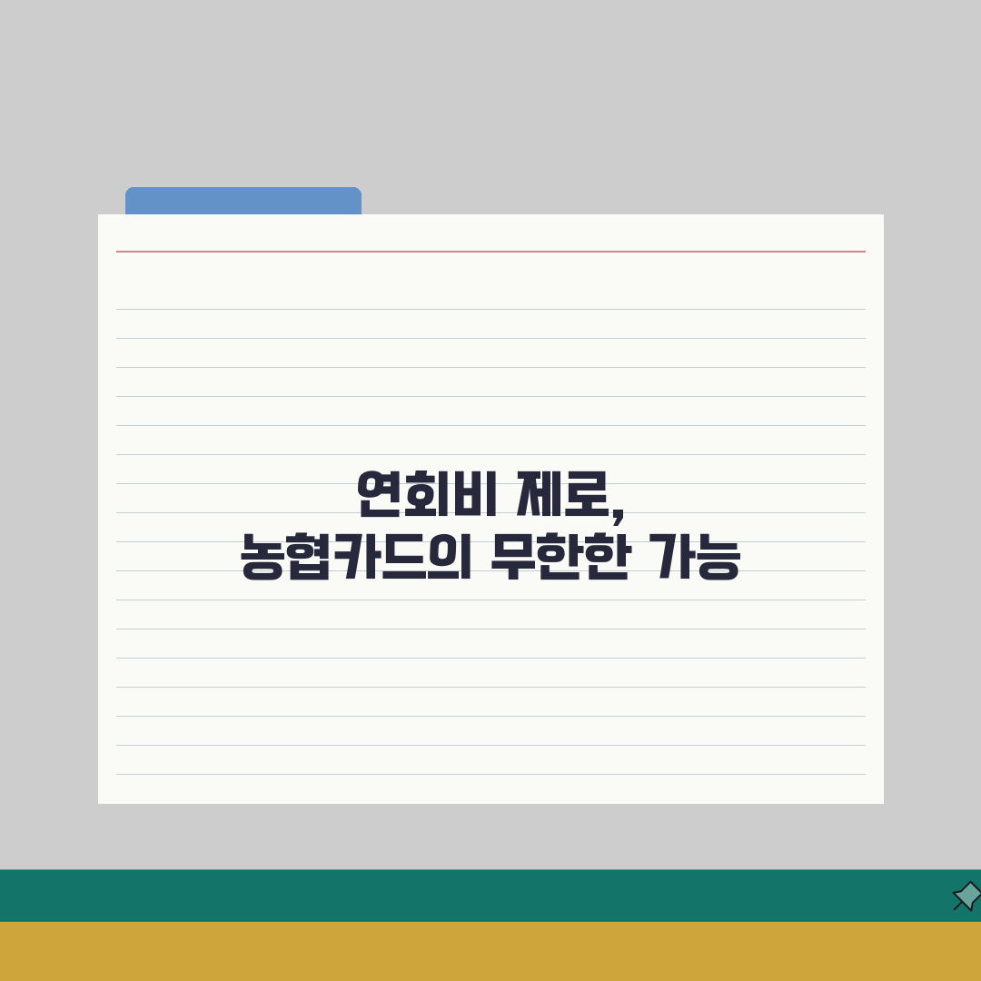 NH농협카드 연회비 없는 카드 농협카드 무료 카드 완벽정리 꿀팁